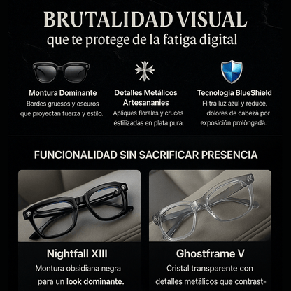 Obsidian Creed™ Eyewear — Dominio Visual, Protección Total